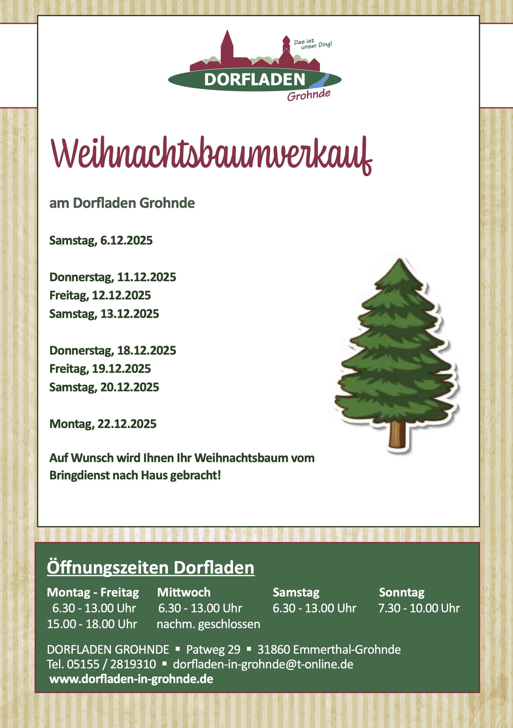 Angebote Dorfladen in Grohnde