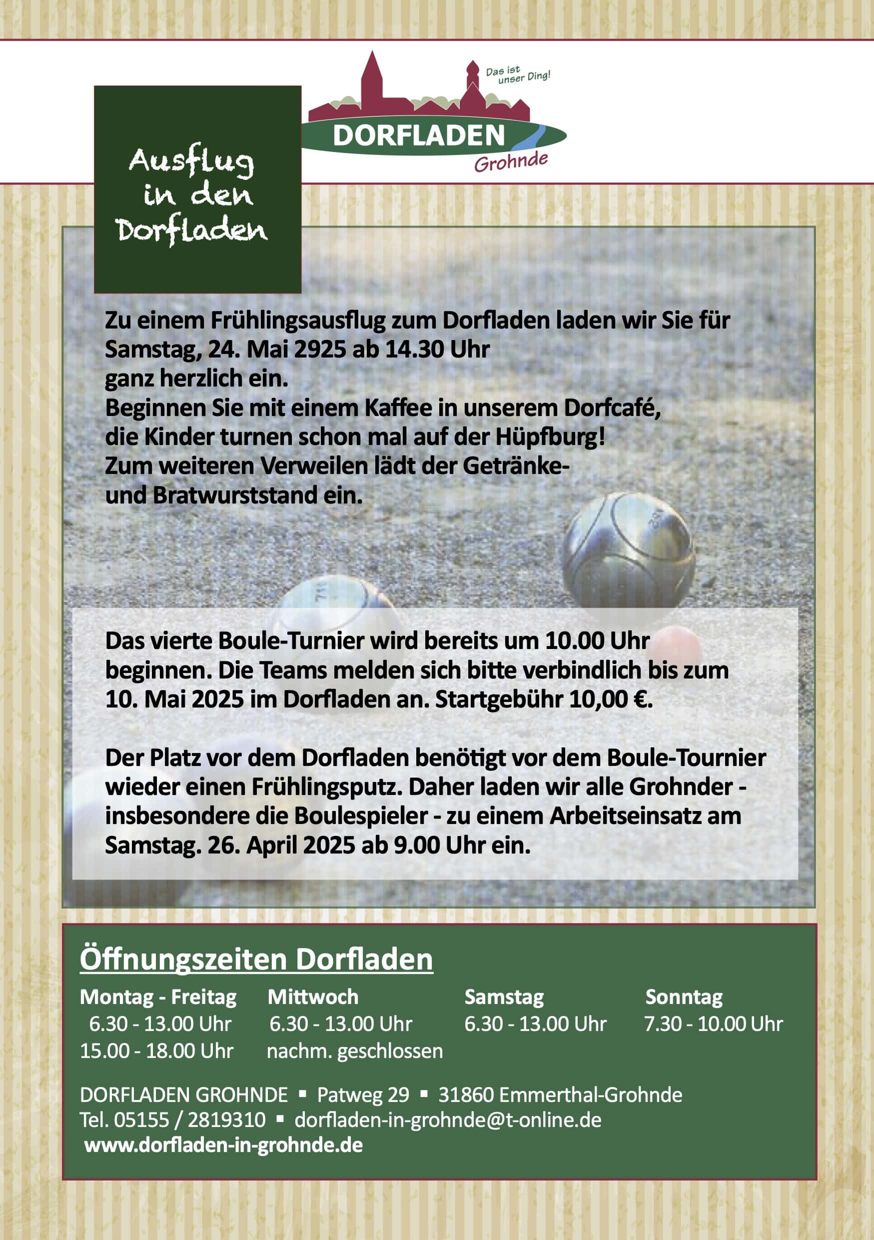 Angebote Dorfladen in Grohnde